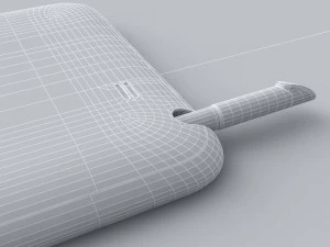 samsung galaxy note i717 3D Model