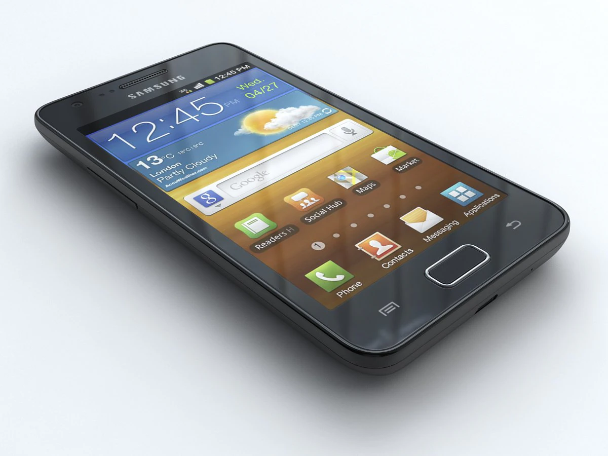 samsung galaxy r 3D Model .c4d .max .obj .3ds .fbx .stl .blend 