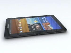 samsung p6800 galaxy tab 77 3D Model