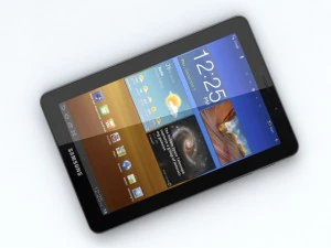 samsung p6800 galaxy tab 77 3D Model