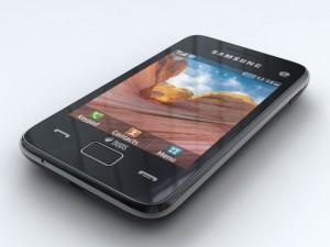 samsung star 3 duos s5222 Modelo 3D