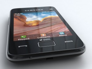 samsung star 3 duos s5222 Modelo 3D
