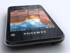 samsung star 3 duos s5222 Modelo 3D
