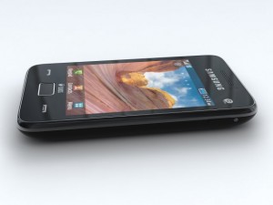 samsung star 3 duos s5222 Modelo 3D