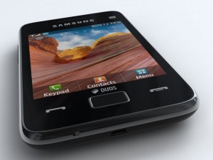 samsung star 3 duos s5222 Modelo 3D