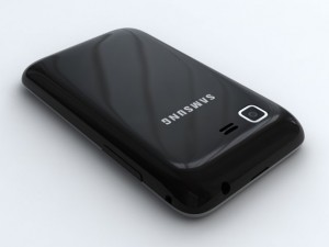 samsung star 3 duos s5222 Modelo 3D