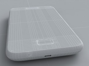 samsung star 3 duos s5222 Modelo 3D