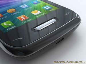 samsung wave y 3Dモデル