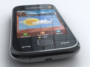 samsung c3312 duos 3D Model