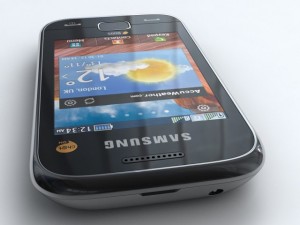 samsung c3312 duos 3D Model