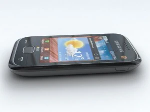 samsung c3312 duos 3D Model