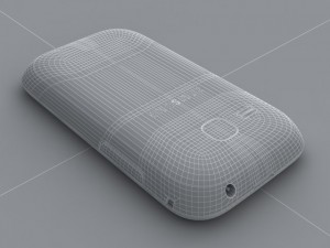 samsung c3312 duos 3D Model