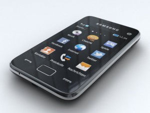 samsung star 3 s5220 3D Model