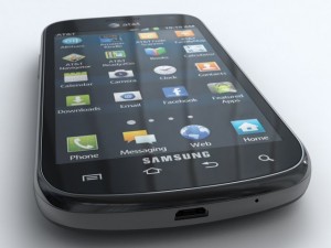 samsung exhilarate i577 3D Model