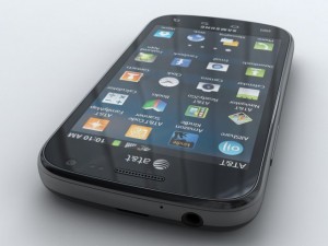 samsung exhilarate i577 3D Model