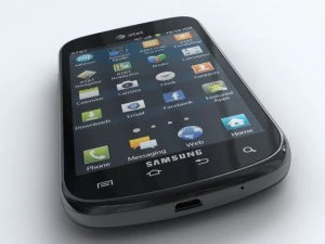 samsung exhilarate i577 3D Model