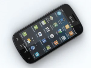 samsung exhilarate i577 3D Model