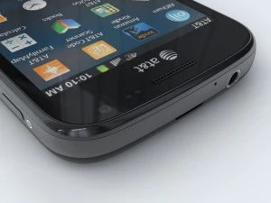 samsung exhilarate i577 3D Model