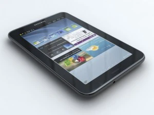 samsung galaxy tab 2 70 p3100 3D Model