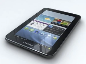 samsung galaxy tab 2 70 p3100 3D Model