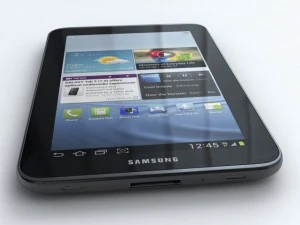 samsung galaxy tab 2 70 p3100 3D Model