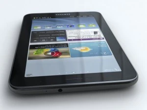 samsung galaxy tab 2 70 p3100 3D Model