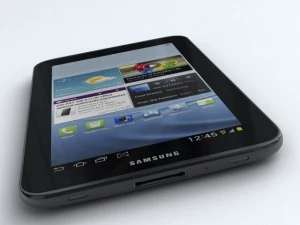 samsung galaxy tab 2 70 p3100 3D Model