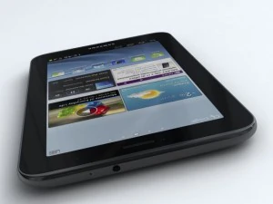 samsung galaxy tab 2 70 p3100 3D Model