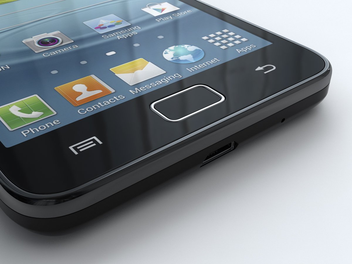 Samsung I9105 Galaxy S Ii Plus 3D Модель In Телефоны 3DExport