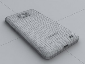 samsung i9105 galaxy s ii plus 3D Model