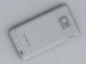 samsung i9105 galaxy s ii plus 3D Model