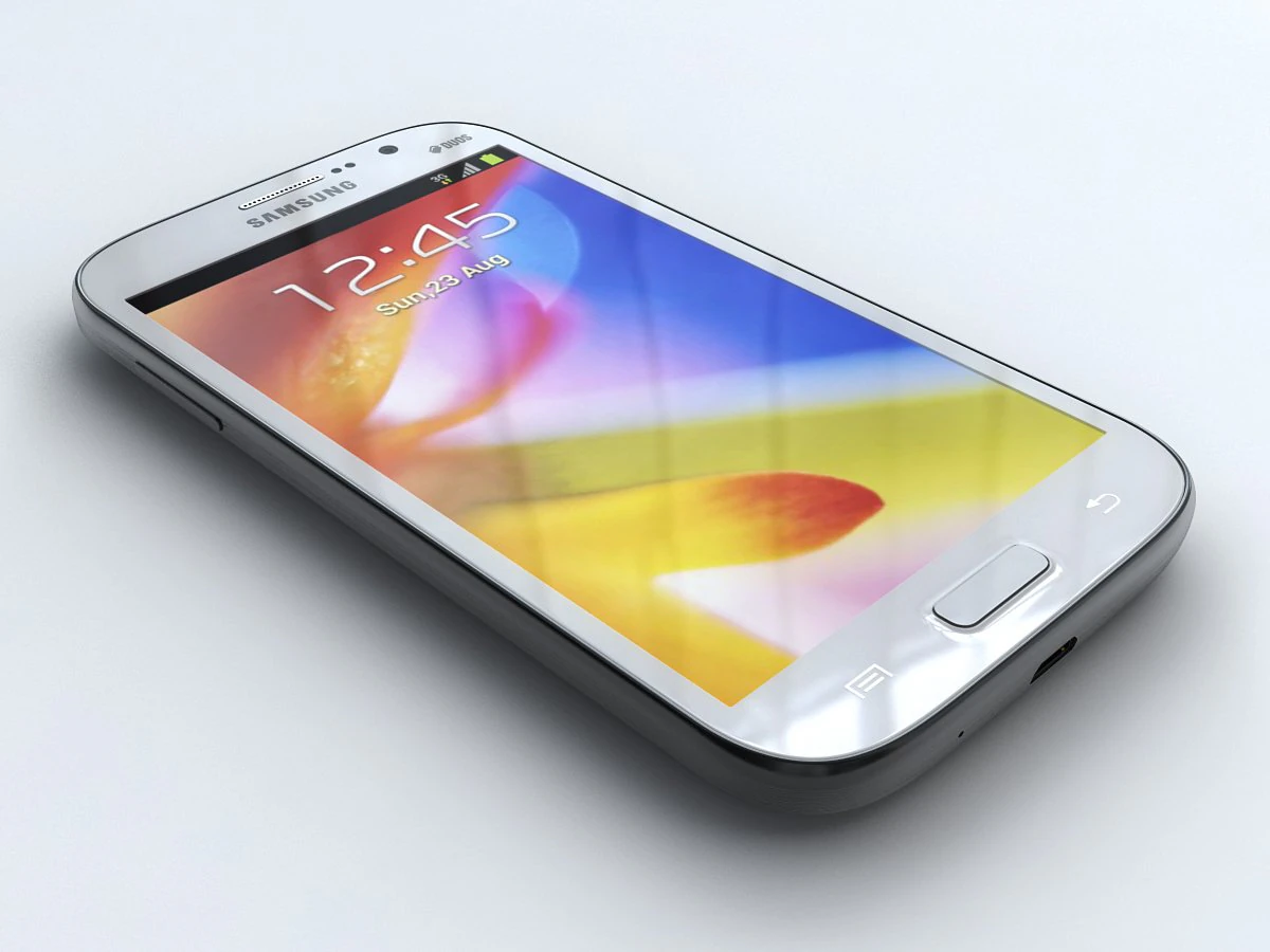 samsung galaxy grand i9082 3D Model .c4d .max .obj .3ds .fbx .stl .blend 