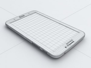samsung galaxy tab 3 70 p3200 3D Model