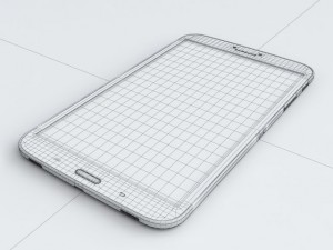 samsung galaxy tab 3 80 3Dモデル