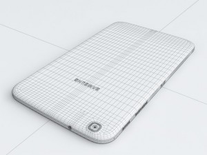 samsung galaxy tab 3 80 3Dモデル