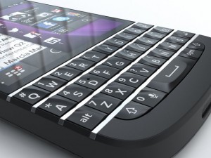 blackberry q10 3D Model