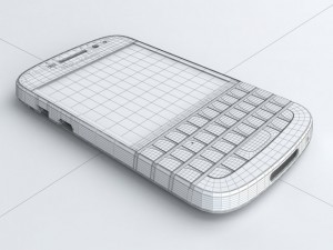 blackberry q10 3D Model