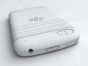 blackberry q10 3D Model
