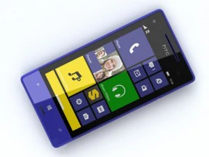 htc 8xt 3D Model