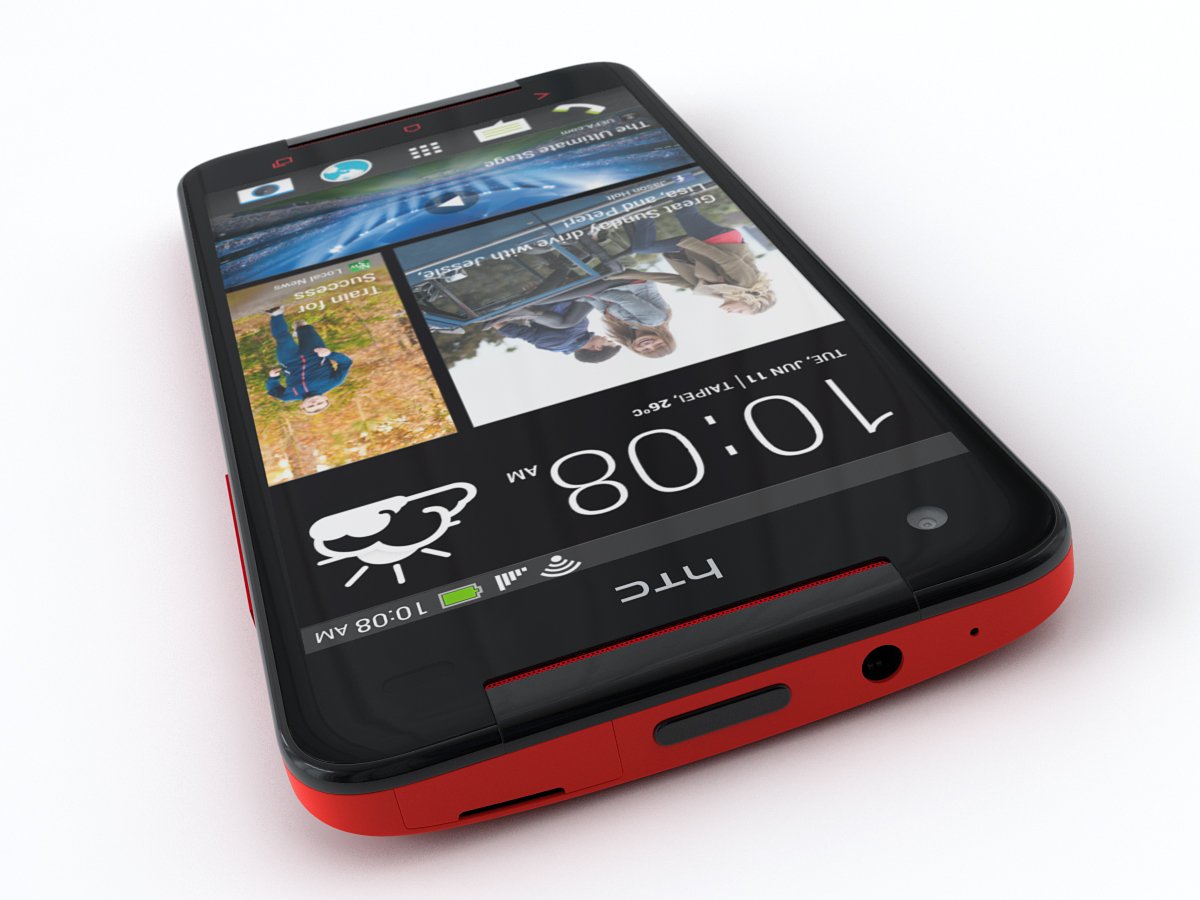 htc butterfly s 3D Модель in Телефоны 3DExport