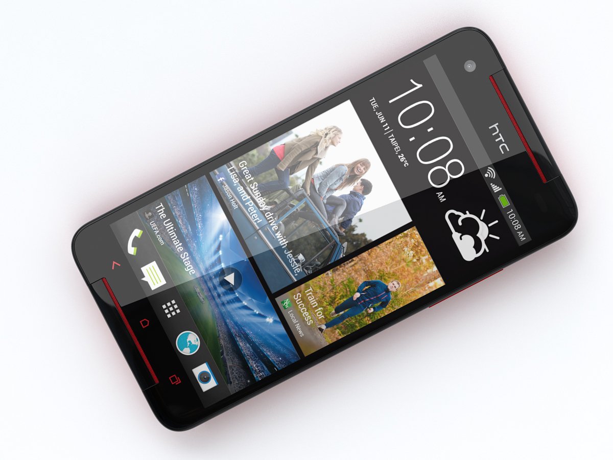 htc butterfly s 3D Модель in Телефоны 3DExport