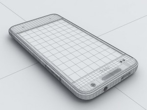 htc desire 300 3D Model