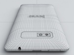 htc desire 600 dual sim 3D Model