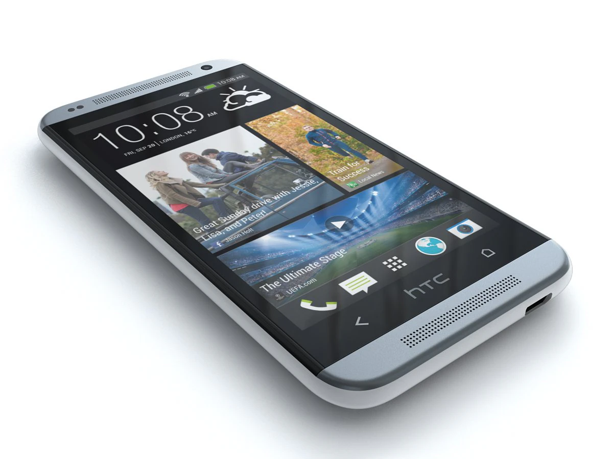 htc desire 601 3D Model .c4d .max .obj .3ds .fbx .stl .blend 