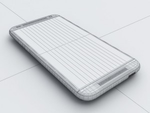 htc desire 601 3D-Modell