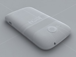htc desire c Modelo 3D