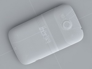 htc desire c Modelo 3D