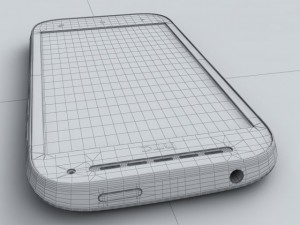 htc desire sv 3D Model