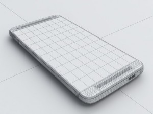 htc one 3D 모델