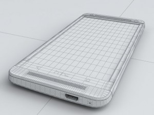 htc one 3D 모델